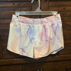 Old Navy Women's Athletic Shorts - Pink and Purple Marble